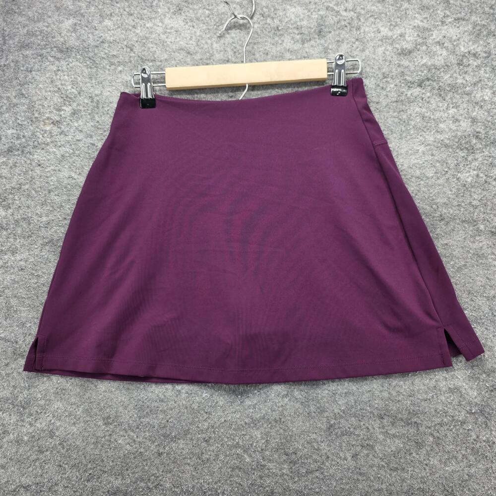 Girlfriend Collective Skort Womens Medium Plum Purple Athletic Built-In Shorts